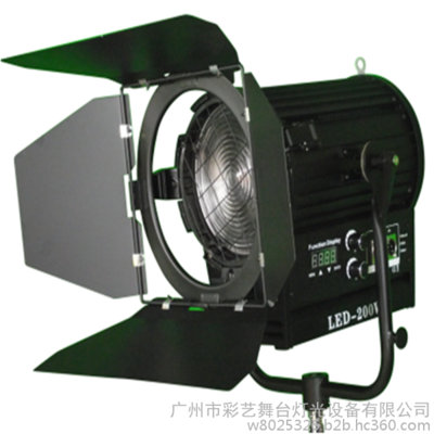 彩艺灯光CY-P120 解析200W数字化LED影视灯在演播厅与舞台的应用价值